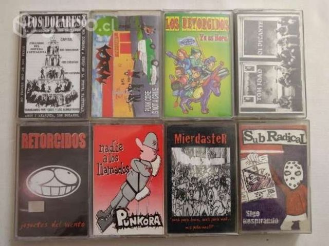 Mt39: pack tapes punk chileno