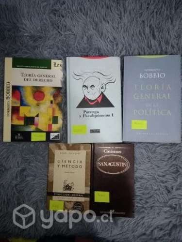 14 libros de filosofía en su mayoría