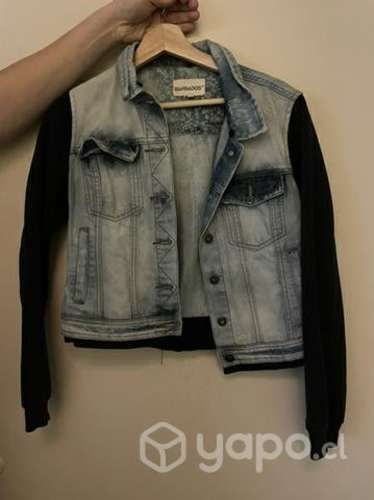 Chaqueta barbados mezclilla