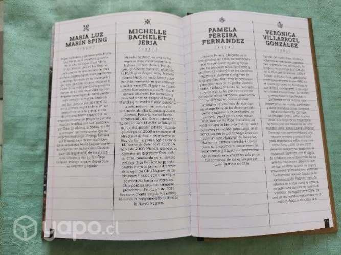 Libro "Mujeres Chilenas Inolvidables"