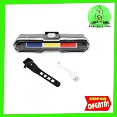 Luz Linterna Led Bicicleta Baliza Muy Potente Reca