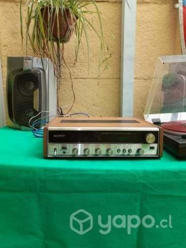 Equipo Sony con tornamesa