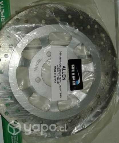 Disco de freno delantero para moto yamaha ybr 125
