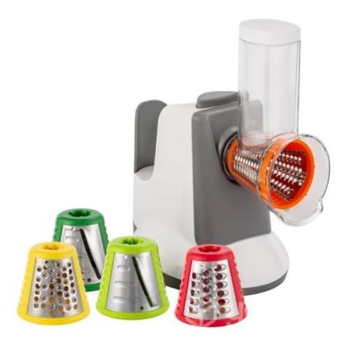 Rallador Eléctrico Giratorio Verduras Queso Ensala