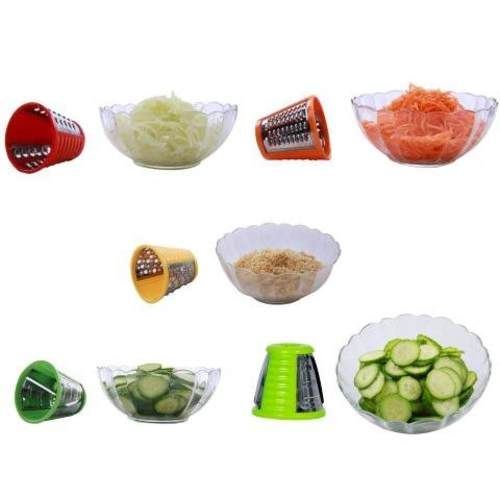 Rallador Eléctrico Giratorio Verduras Queso Ensala