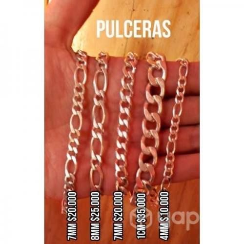 Pulseras de plata 925