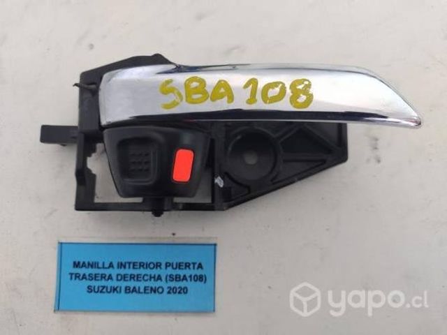 Manilla Interior Puerta Trasera Derecha (SBA108) S