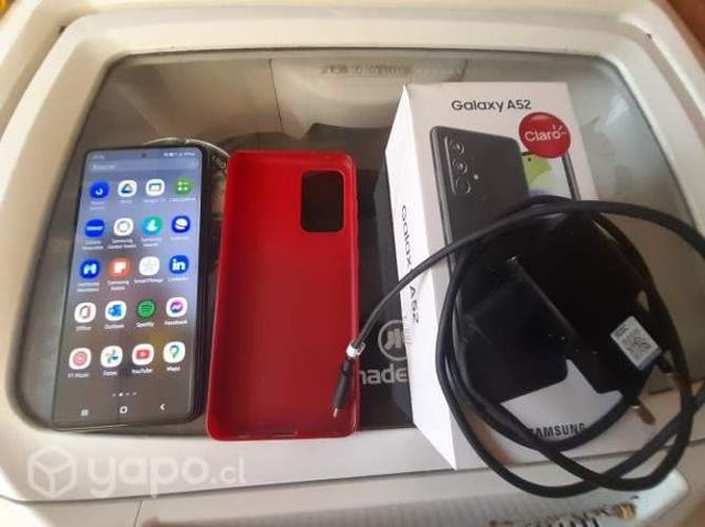 samsung A52 de 128 memoria ram poco uso