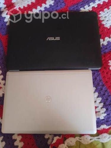 Notebook Asus y un hp