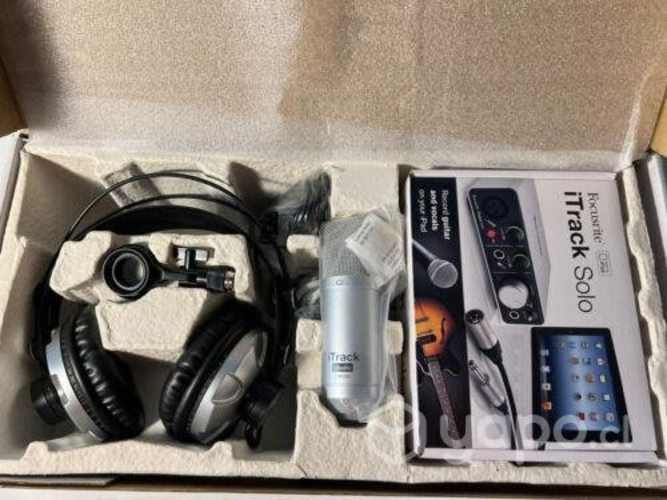 Itrack studio interface ipad