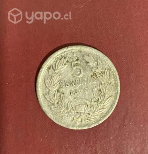 Moneda 1926 5 centavos 1926