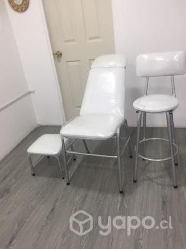 Silla para cejas y pestañas