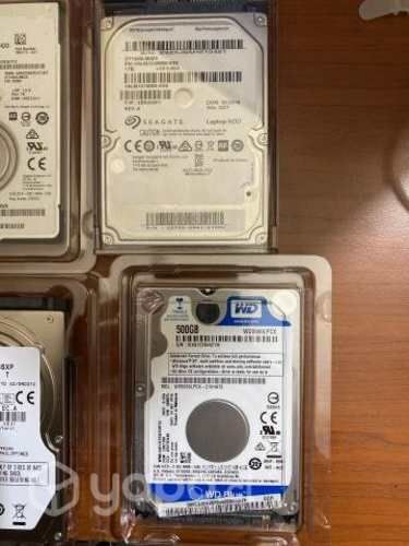 Discos Duros Notebook 2,5 1TB y 500GB