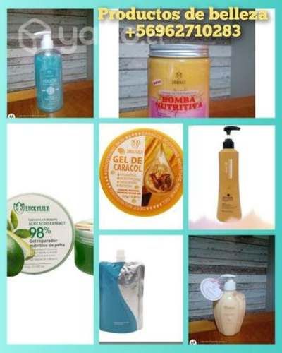 Productos de belleza(Cremas,aceites exfoliante etc