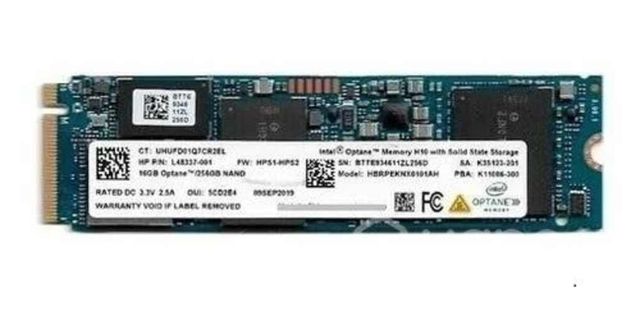 Vendo SSD Intel Optane H10 256Gb / 16Gb