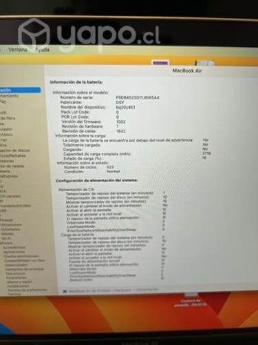 MacBook Air Retina 2018 + Mouse Magic 2 Más Boleta