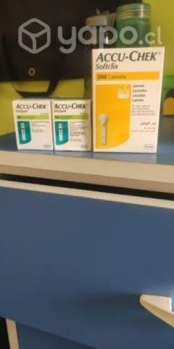 Accu-chek cintas y Lancetas