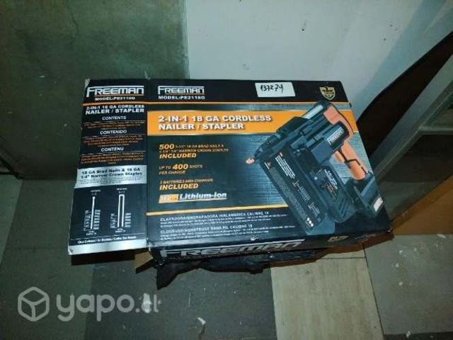 Clavadora inalambrica 1 solo uso nueva