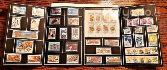 Colección Completa De Sellos Chilenos De 1992
