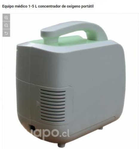 Concentrador Oxigeno Portátil 1 -5 Lt