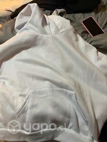 Poleron blanco shein