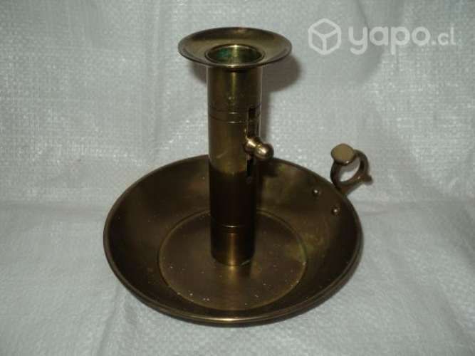 Palmatoria De Bronce Con Sistema De Regulación