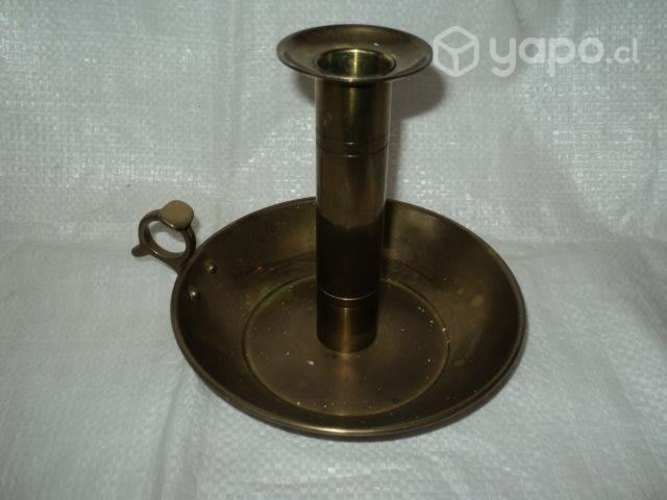 Palmatoria De Bronce Con Sistema De Regulación