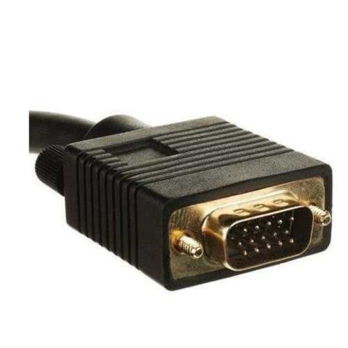 Cable vga 15 mts. c/ferrita, m/m, conec. baño oro