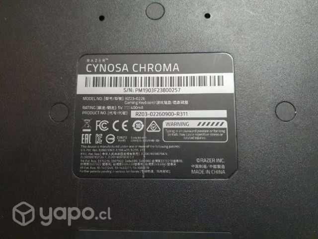 Cynosa chorma teclado gamer