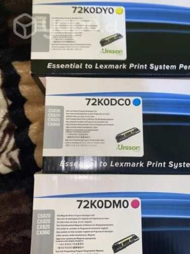 Toners de tinta lexmark
