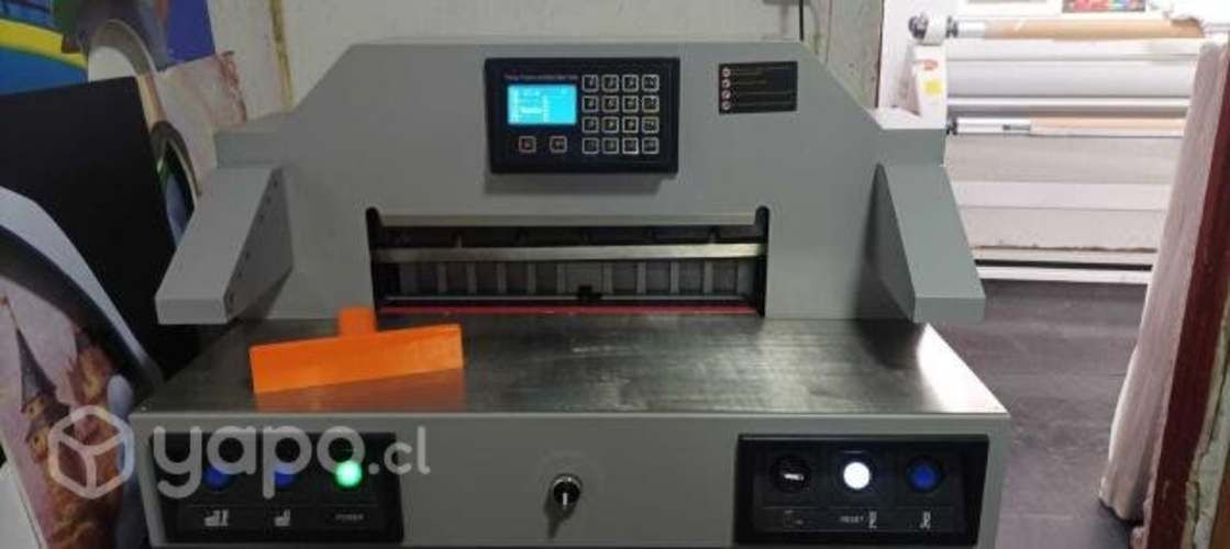 Impresora laser y Guillotina automatica semi indus
