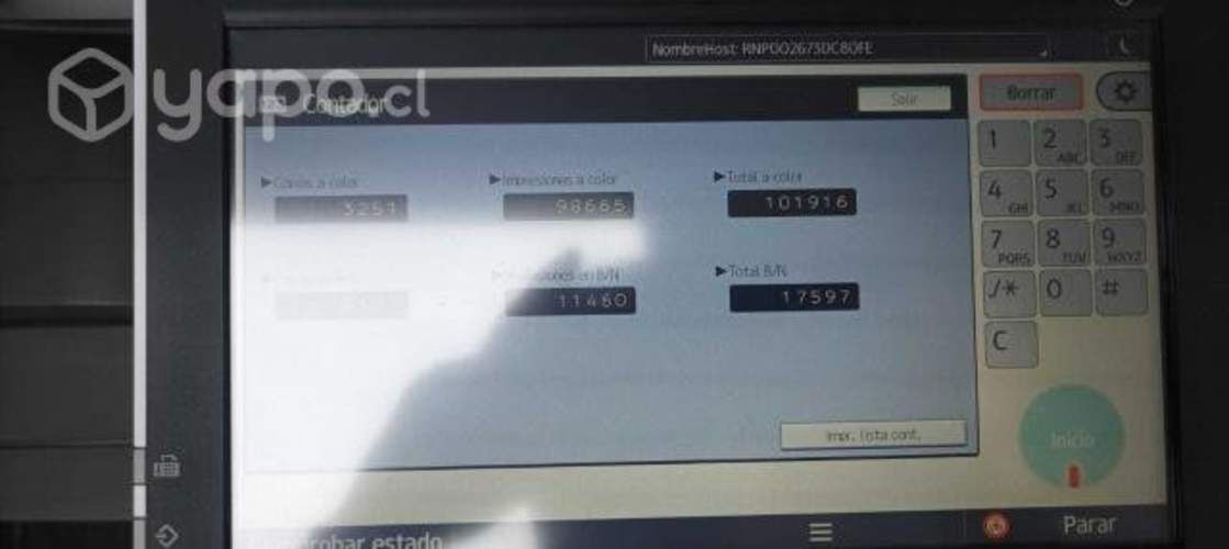 Impresora laser y Guillotina automatica semi indus