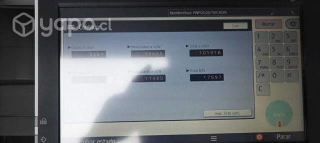 Impresora laser y Guillotina automatica semi indus