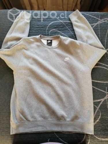 Poleron nike gris