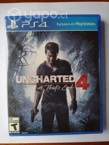 Uncharted 4 ps4 fisico