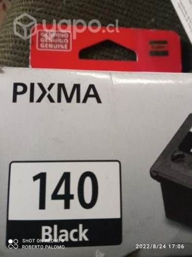 Tinta canon 140 black original