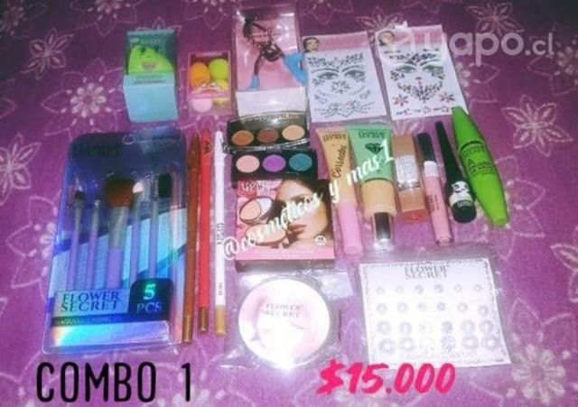 Combos de maquillajes  entrego en la florida