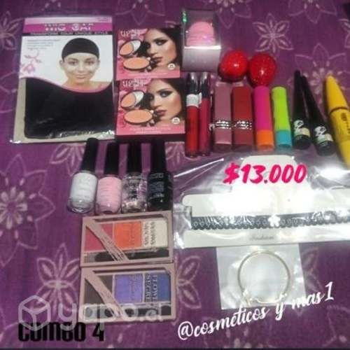 Combos de maquillajes  entrego en la florida