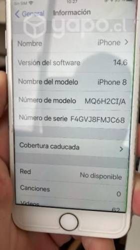 IPHONE 8 (Apple en su caja)