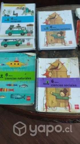 Libros 6 to basico proyecto savia y Prime