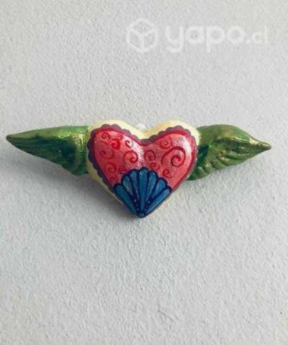 Corazones de ceramica