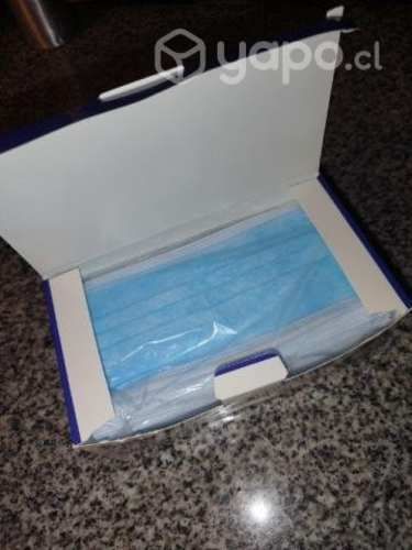 Mascarillas 3pliegue Azules