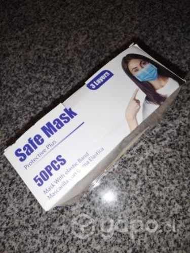 Mascarillas 3pliegue Azules
