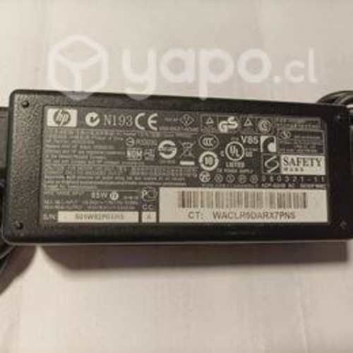 Cargador Notebook HP AC AC 18.5V 3.5A 65W 7.4mm X