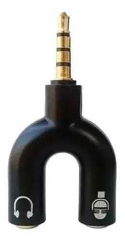 Splitter Audifono Microfono Adaptador Ps4 Jack 3.5