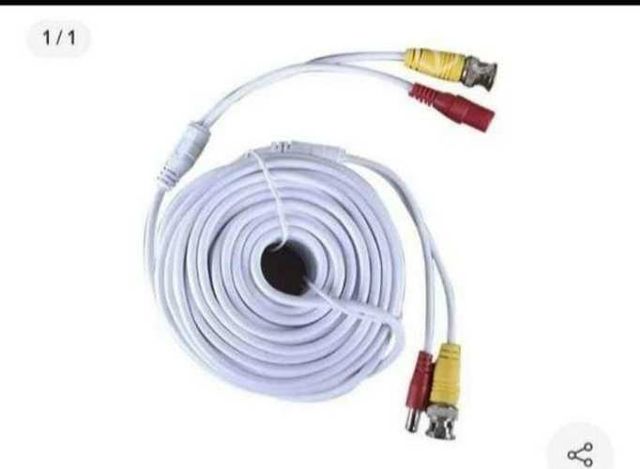 Cable camara video y seguridad 30 mts