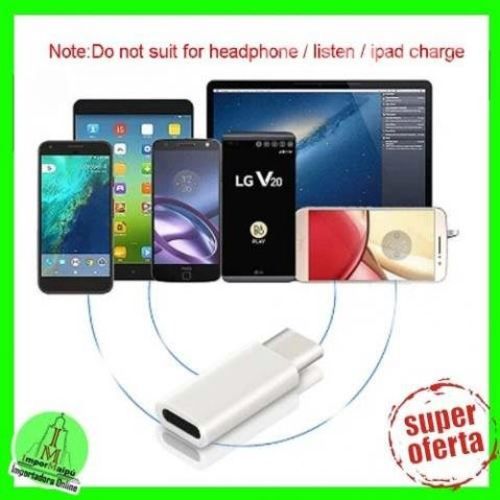 Adaptador para Iphone Lightning A Tipo C OTG