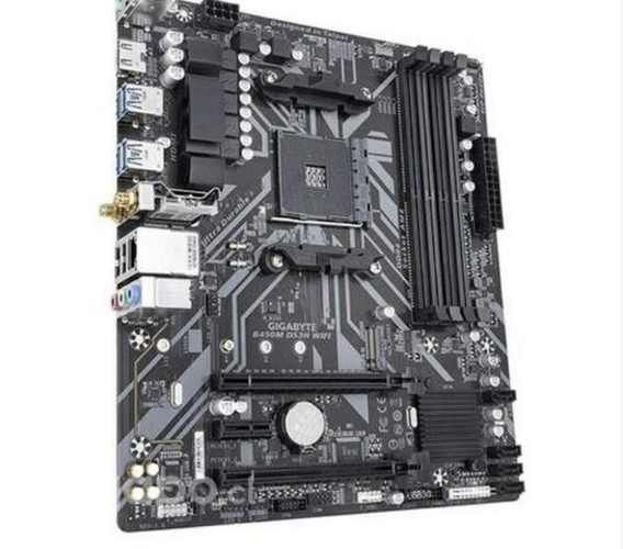 Placa madre Gigabyte B450m Ds3h Wifi Nueva