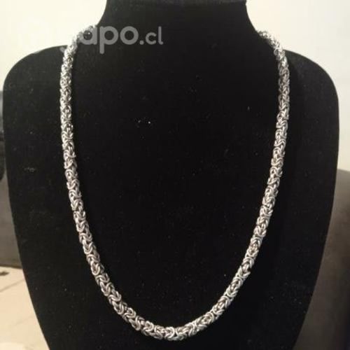 Hermosa cadena plata camino del inca