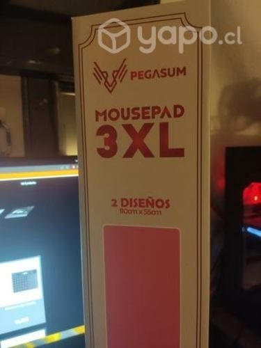 Mousepad 3XL Pegasum Rosado sin uso